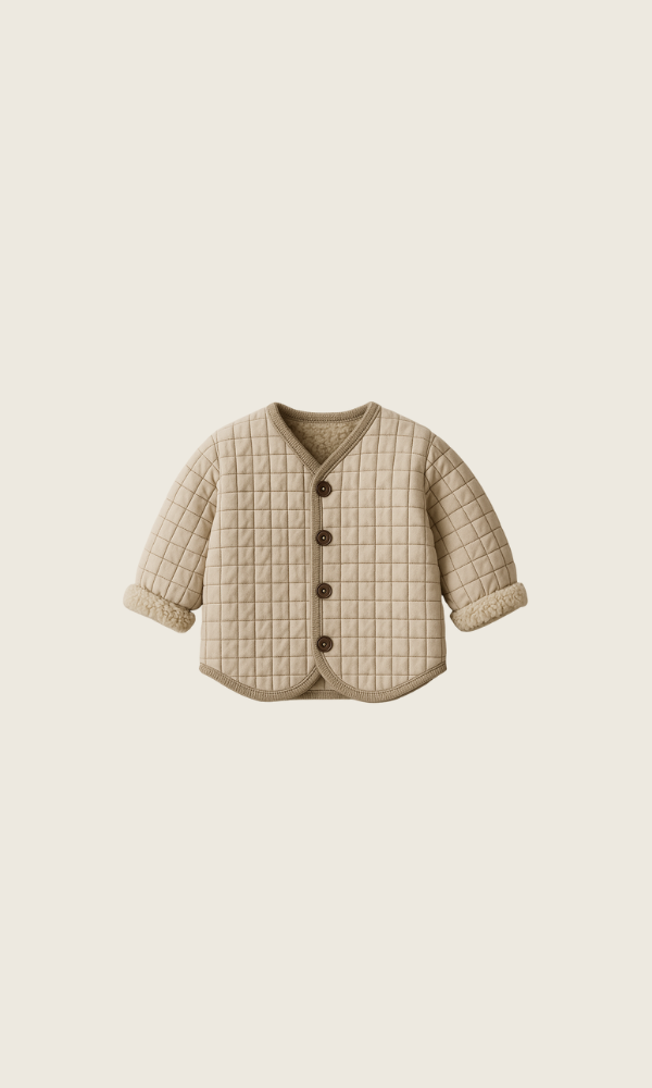 warm sand jacket | beige