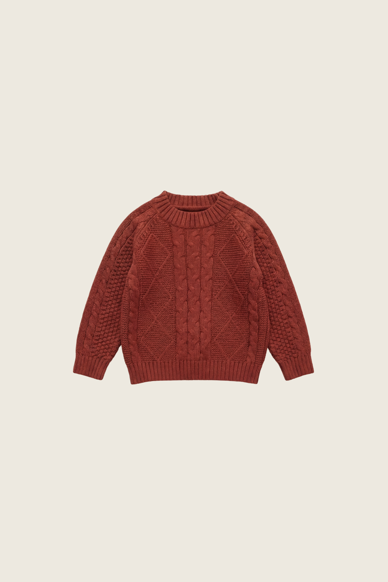 autumn ember sweater | terracotta