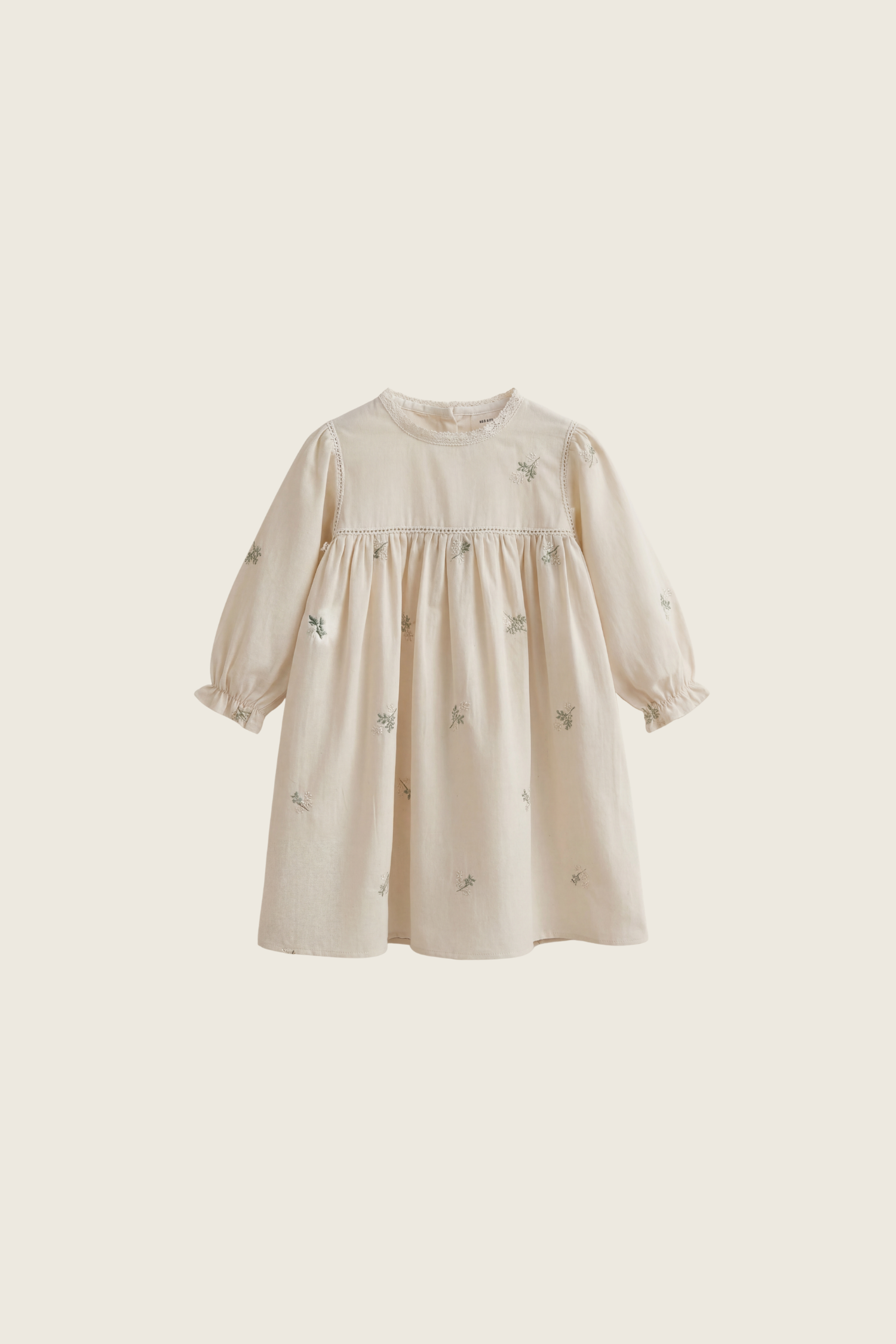 blossom hush dress | cream