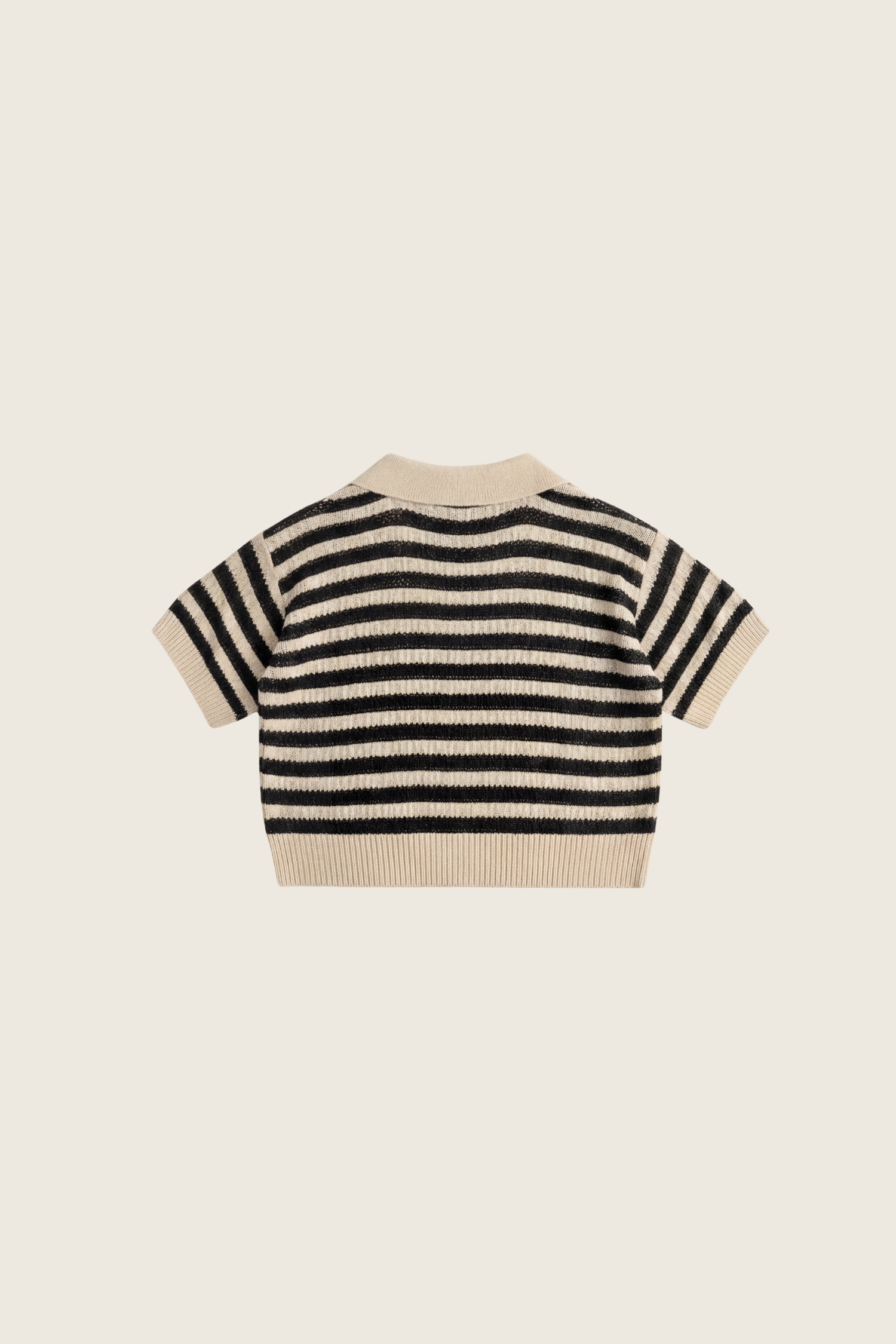 charcoal drift polo | black