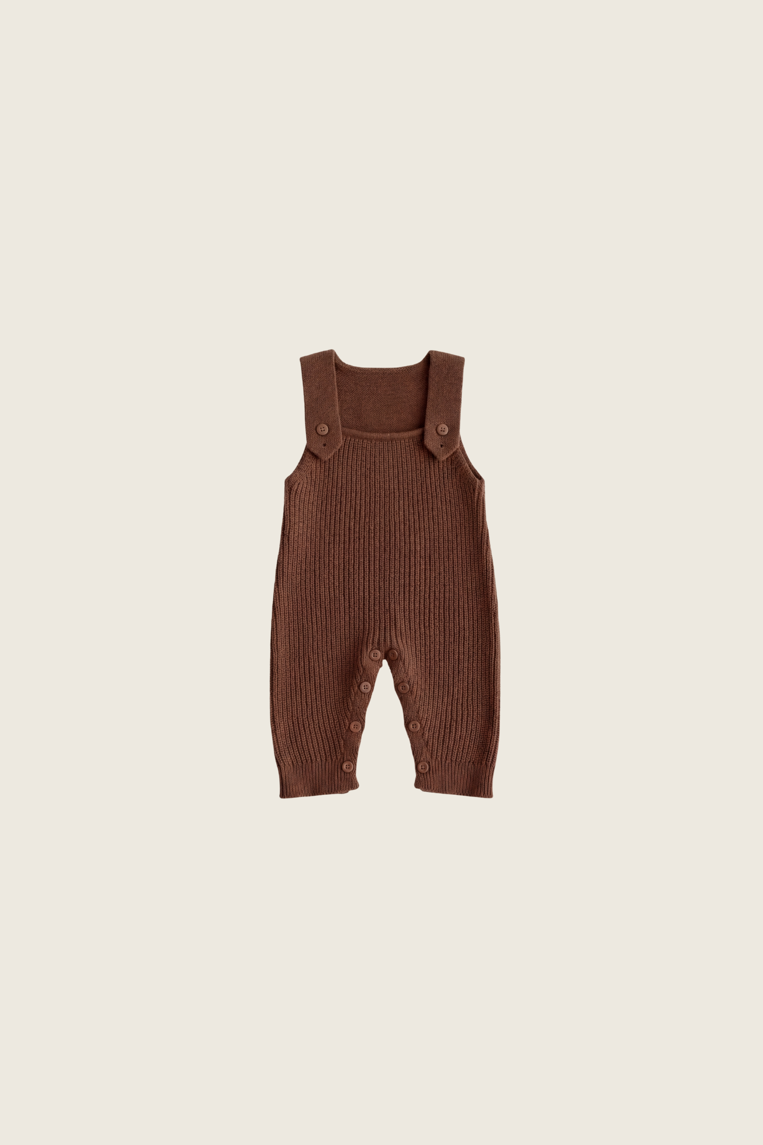 chestnut grove romper | brown