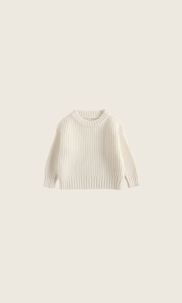 winter oat sweater | cream