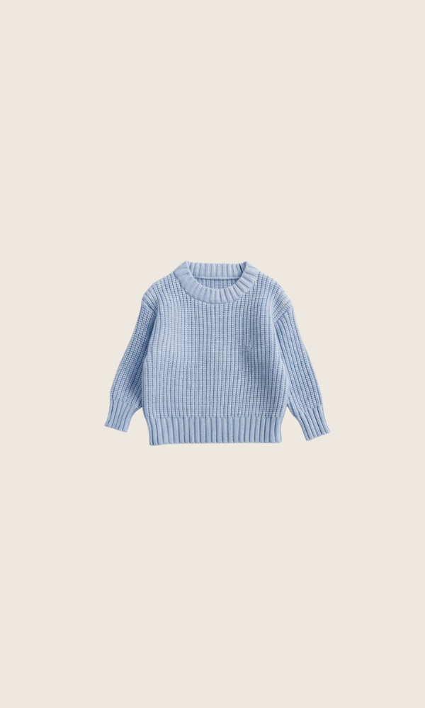 morning tide sweater | blue