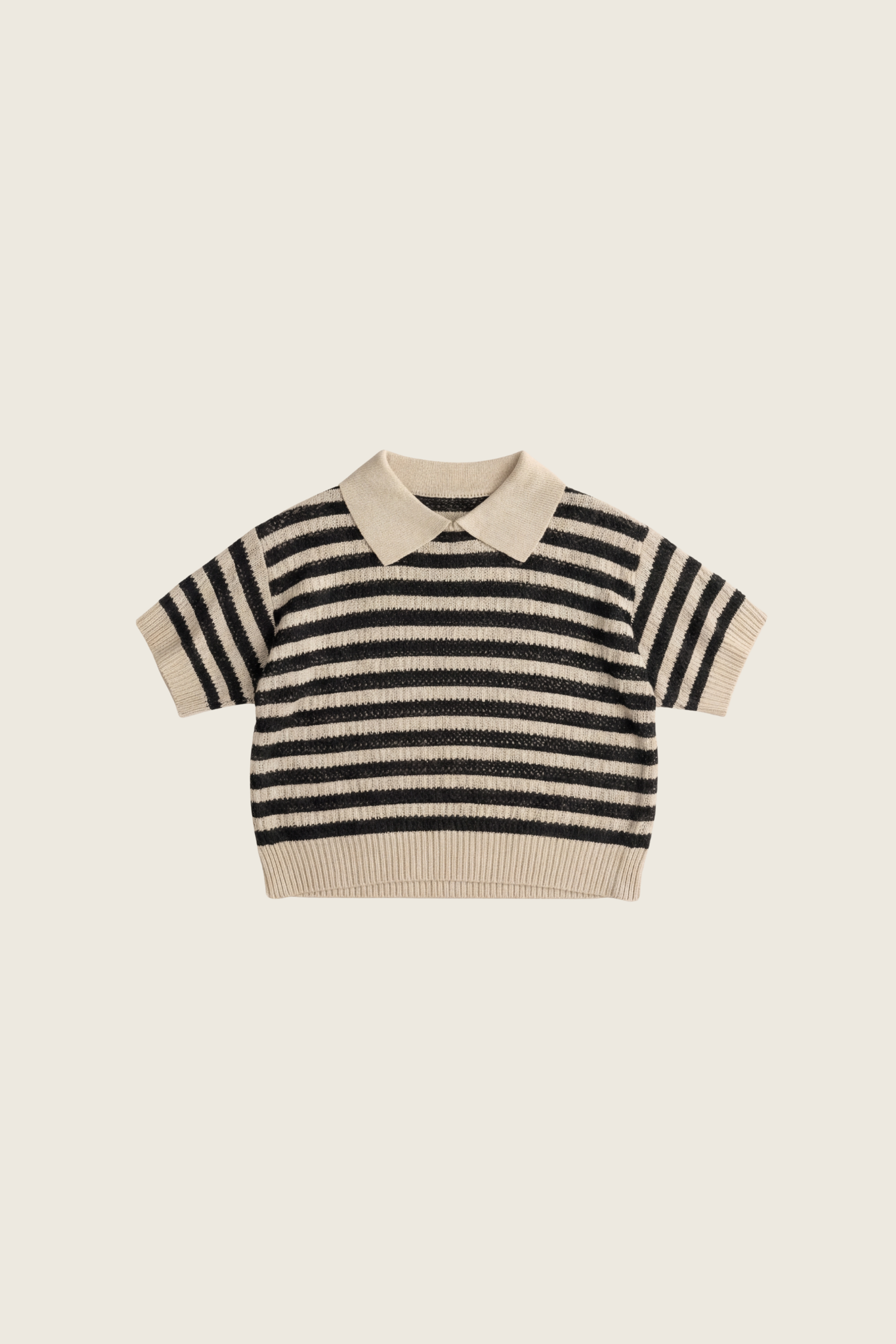 charcoal drift polo | black