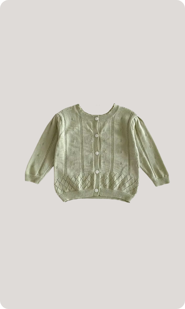 clover field cardigan