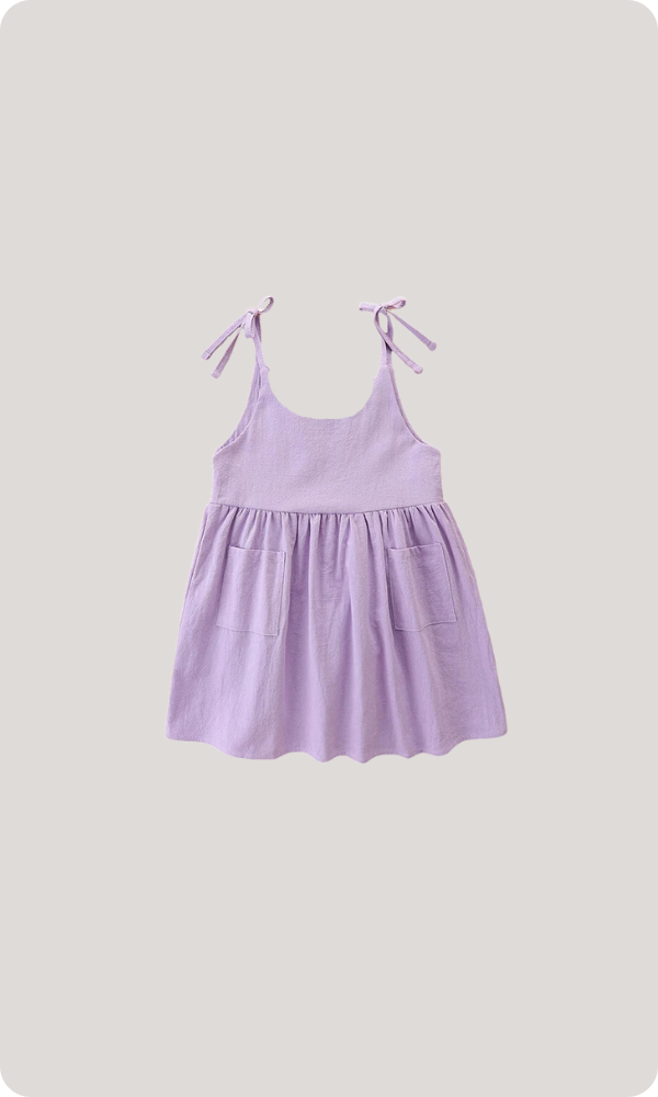 dewberry linen dress