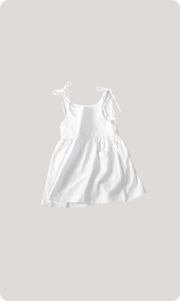 dewberry linen dress