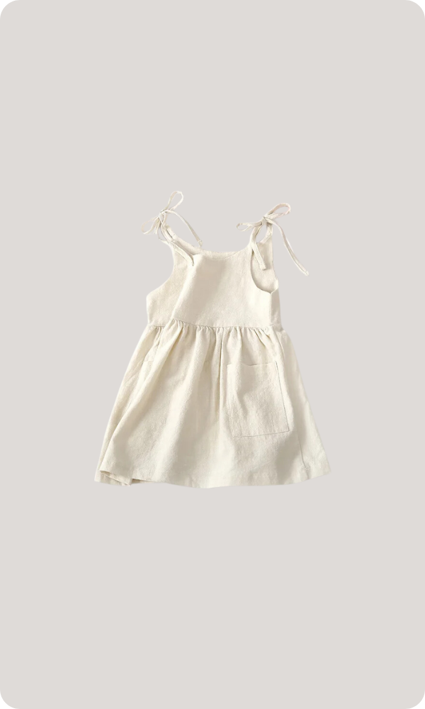 dewberry linen dress