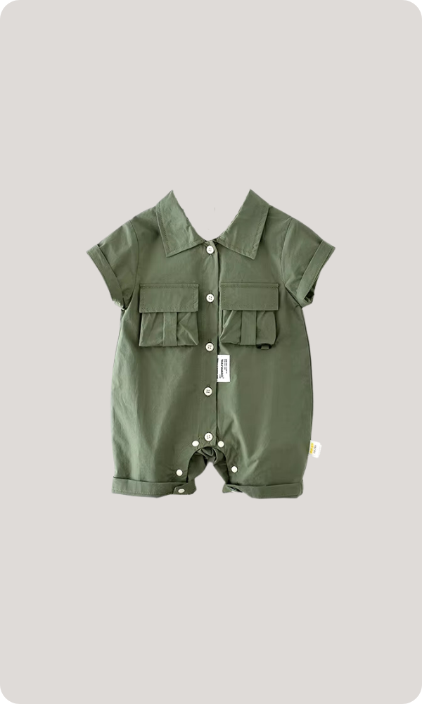 olive trail romper