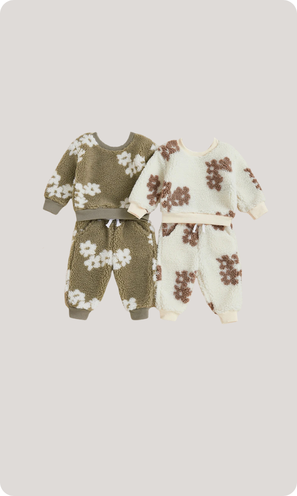 wildflower fleece set