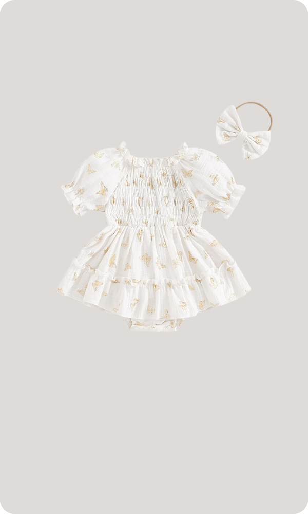 fluttering romper